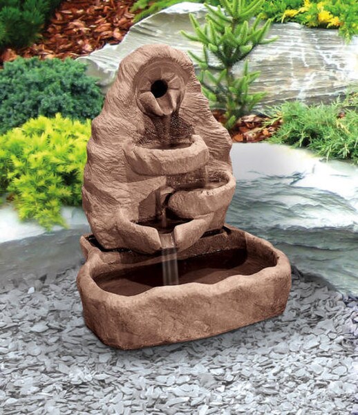Arch Fountain Multi Spill Garden Decor Cement